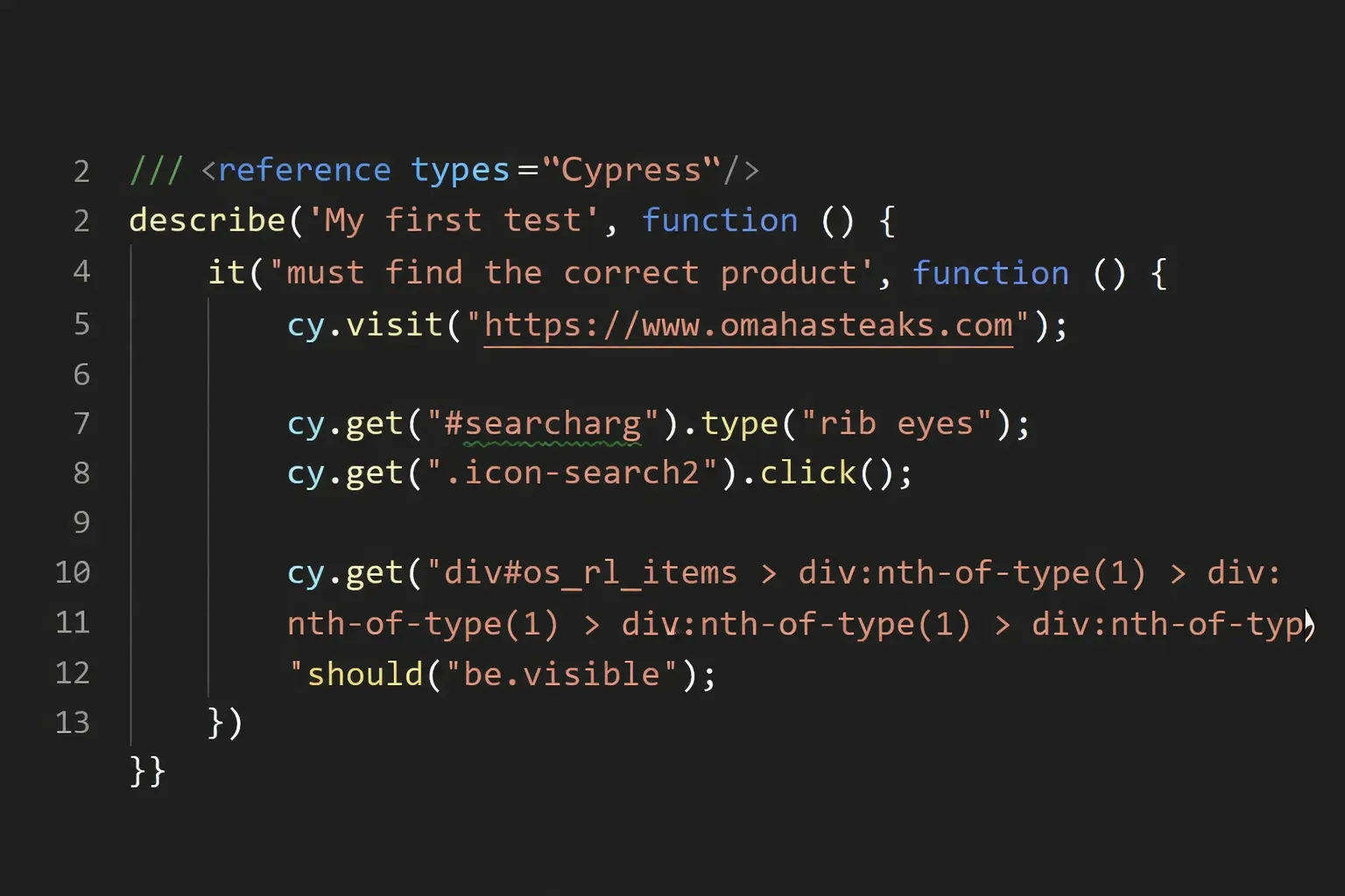 Cypress provides a "cy" object with prebuilt API to interact with web UI Cypress provides a "cy" object with prebuilt API to interact with web UI