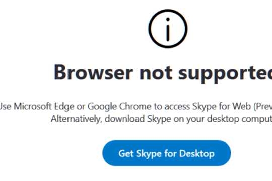 Skype for Web Only Works on Chrome and Edge: What Does it Mean for Testers? - Featured image